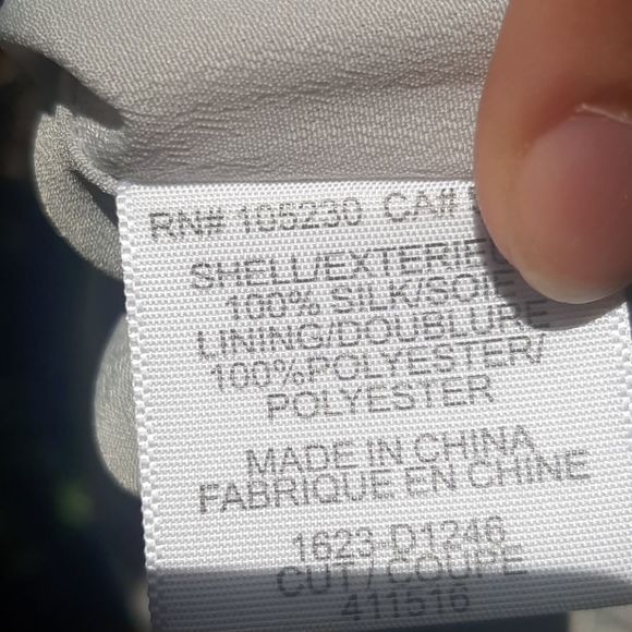 Joie L 100% silk Fit & Flare Keyhold Skater Dress - Picture 9 of 9